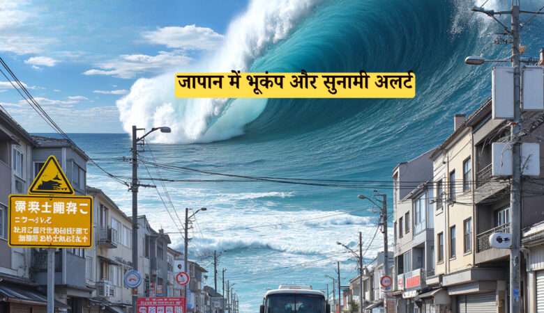 जापान में भूकंप और सुनामी अलर्ट जारी