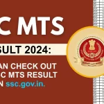 SSC MTS Result 2024 हवलदार मेरिट लिस्ट