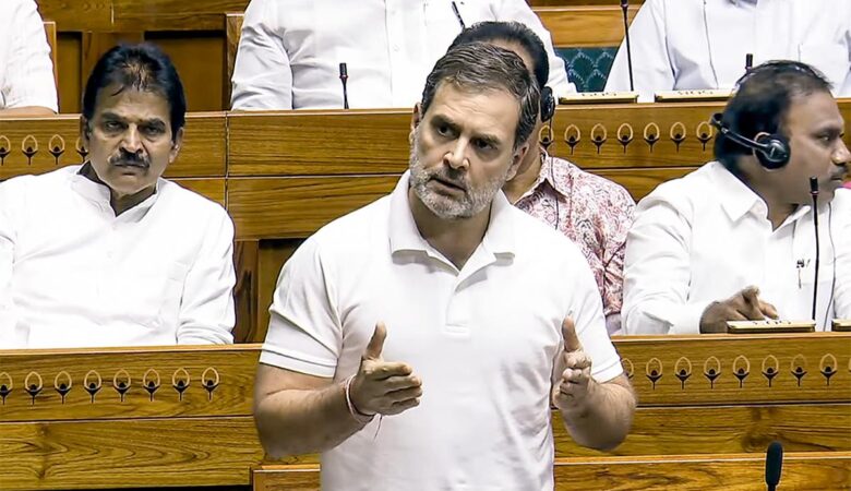 राहुल गांधी का तूफानी हमला: मोदी सरकार पर बरसे गंभीर आरोप