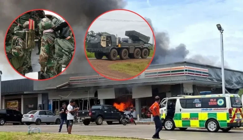 थाईलैंड-कंबोडिया सीमा पर खूनी संघर्ष: F-16 जेट तैनात, नागरिकों की मौत, सीमा बंद